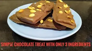 Simple Chocolate Treat With Only 3 ingredients|Perfect Quick Holiday Treat-Edyz Kitchen