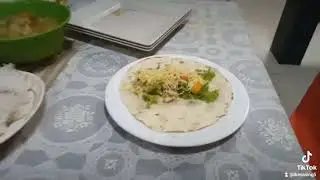 Meat Roll with vegetables.