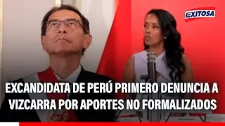 🔴🔵 Excandidata de Perú Primero denuncia a Martín Vizcarra por aportes que no le formalizó