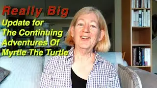 Really Big Update for the Continuing Adventures of Myrtle the Turtle