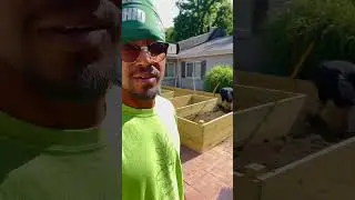 Designing and building wheelchair accessible raised beds at senior community center #gardening