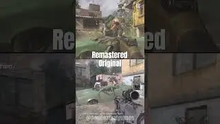 Soap Capturing Alejandro MW2 Original Vs Remastered #cod #fyp #foryou