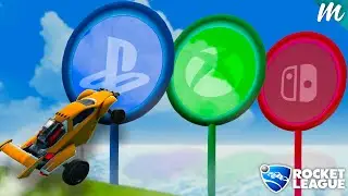 СПЕЦИАЛЬНЫЕ/МОДИРОВАННЫЕ КАРТЫ ДЛЯ КОНСОЛЬНОЙ ROCKET LEAGUE! (Карты из мастерской)