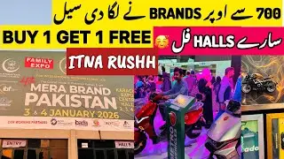 Mera Pakistan Expo 2026🔥| Food,Clothes,Scooty & Multi Brands Under One Roof