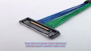 color-coded kitting labels micro-coax cable IPEX 20682-030E-02 I-PEX 20373-040T-01 Air Ionizer Contr