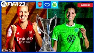 FIFA 23 - Arsenal vs Wolfsburg | UEFA Women's Champions League Semifinal 2nd Leg | PS5 | 4K