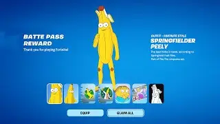 &iexcl;COMPLETA TODAS las MISIONES de BANAN&Iacute;N DE SPRINGFIELD en FORTNITE! 🍌 GU&Iacute;A F&Aacute;CIL y R&Aacute;PIDA