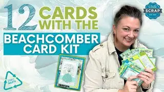 Make 3 Unique Card Styles with the Beachcomber Kit | Full Workshop!