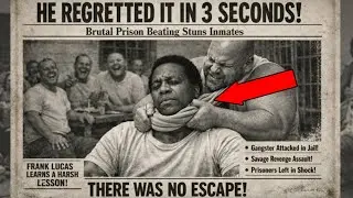 Ra*ist CHOKED Frank Lucas in Prison &mdash; Frank's TEETH Tore His Ear Off in 3 Seconds