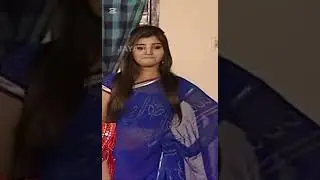 Tamil serial actress Mahalakshmi very rare transparent saree navel | #saree #mahalakshmi #thoppul