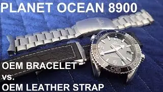 Omega Planet Ocean 8900 &mdash; оригинальный кожаный ремешок или оригинальный браслет