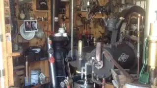 Reid 15 HP Gas engine with air start