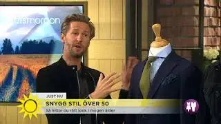 Mode för mogna män - Nyhetsmorgon (TV4)