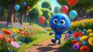 Five Bright Balloons Learn Directions | Fun Learning Song for Kids | Nursery Rhymes and Baby Songs