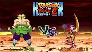 LSSJ Broly (EB) VS Golden Freeza (Boss) [Hyper DBZ Mods]