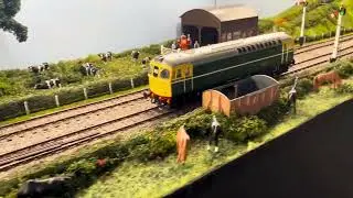 Brook Street O gauge model railway - quick tour 