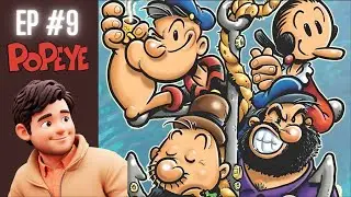 Popeye injured by insects | Best series | Cartoon Cinema | Popeye Olive EP #9