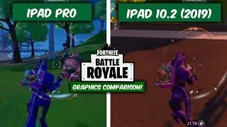 iPad 10.2 ( 2019 ) vs iPad Pro Fortnite comparison! Which iPad for gaming?