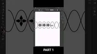 How to make a brush pattern in adobe illustrator #creativetutorial #brush #illustrator #shortvideo