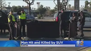 Man, 95, Killed After Being Struck By SUV In Tustin