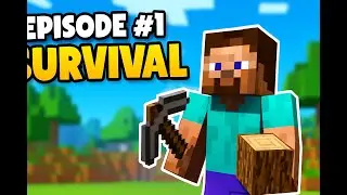 My First Minecraft Survival Series #1 episode 1 # Pixel Raiders Gaming