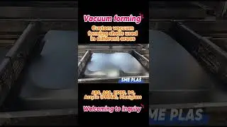 Custom vacuum forming shells used in different areas. #thermoforming #vacuumforming #plasticforming
