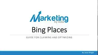 Section 5: Bing Places