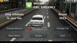 Dr Driving Android Game- Fuel Efficiency Mission
