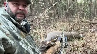 South Alabama deer hunting buck down 2026  #deerhunting #alabamadeerhunting #countrylife #hunting 
