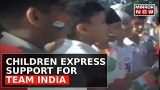 Young Cricket Fans Cheer For Virat, Rohit, Shami, & Rest As Team India Takes On Australia | Top News