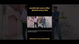 Semicolon ❌ Mandir ka Ghanta ✔️ | @Puravjha_ #shorts #viralshorts #javascript
