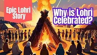 Lohri Story - Why Is Lohri Celebrated? #lohri #indianfestivals #kidsstoryinenglish #festivalstories