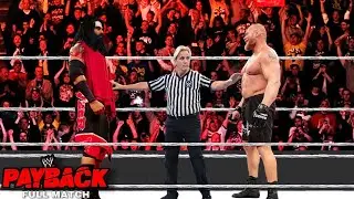 Full Match - Brock Lesnar vs Veer Mahaan WWE PayBack 2022