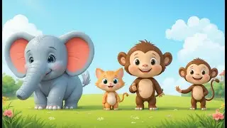 LETS COUNT ANIMALS | HELLO RHYME