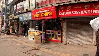 Laxmi Nagar-Delhi Walking Tour, Cheap Boys& Girls PG, CA CS Coaching, Shopping, Cafe, Metro Station