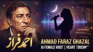 Dard Bhari Awaz Mein Ahmad Faraz | A Soulful Ghazal Experience (Female Voice)