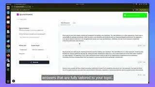 AI Tools for Quora Answers Generator using Node.js & React | Write Smart Answers Fast