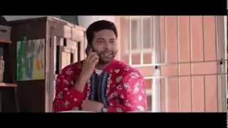 Comali movie jayam ravi kajal agarwal phone call love scene