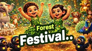Forest Festival Song | Kids Dance Song with Animals | Puma Kidz