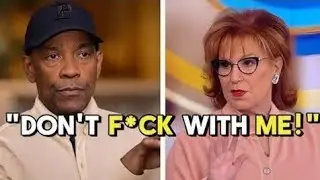 Denzel Washington FORCES Joy Behar Off The View After She Crosses The LineSecurity Had To Escort Her