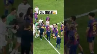 TRETA NO EL CLASICO! VINICIUS J&Uacute;NIOR CHAMOU O YAMAL PRA TRETA! Real Madrid 2x1 Barcelona!🤩