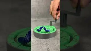 Inchworm Caterpillar🐛🤩#layerworks #inchworm #insect #fidgettoys #3dprinting