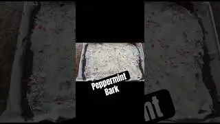Peppermint Bark! #food #dessert #christmas #Recipe #fyp #baking  #cookingchannel #homemade #gift