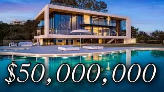 Inside a $50,000,000 Los Angeles Ultra Modern MEGA MANSION &lsquo;The Getty House&rsquo;
