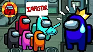 AMONG US FUI ACUSADO SEM PROVAS JOGANDO COM OS INSCRITOS! GAMEPLAY PETER TOYS