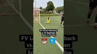 Herren Verbands-Pokal | FV L&ouml;rrach-Brombach vs. FC Denzlingen. Eckert vs. Vrazalica