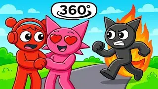 360&deg; Incredibox Sprunki - Kiss Edition