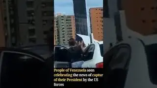 Videos circulating online show people in Venezuela celebrating after reports