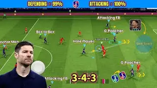 Broken 3-4-3 🥵🔥Quick Counter & Long Ball Counter Best Formation in eFootball 2026 🔥| Best Formation🔥