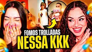 LOUD CORINGA EM: DEU POLÍCIA NA LIVE DE SETE DIAS?! | Melhores momentos | Dia 1 | NAT e VIC MV REACT